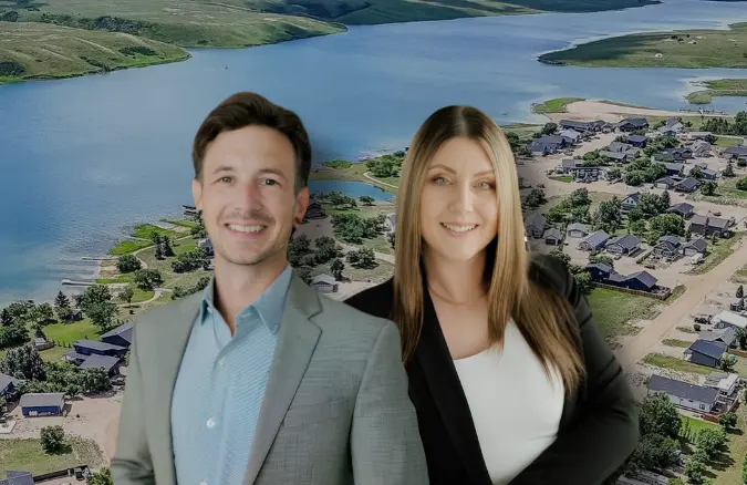 Kyle Christensen and Joanne Nagy, REALTORS® with The Realty Consultants Group